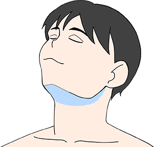 あご下